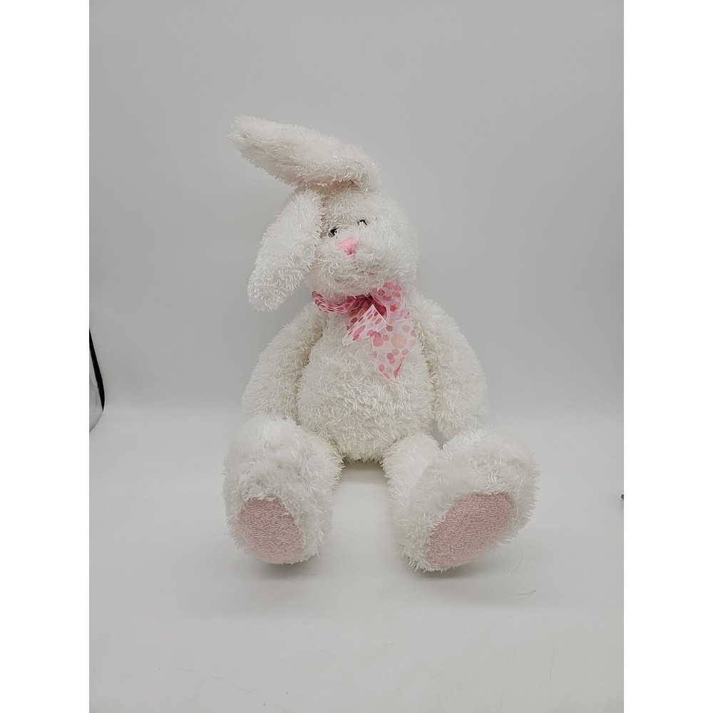 Gund Lop Ear Bunny Rabbit Heads Tales White Plush Stuffed Animal Easter